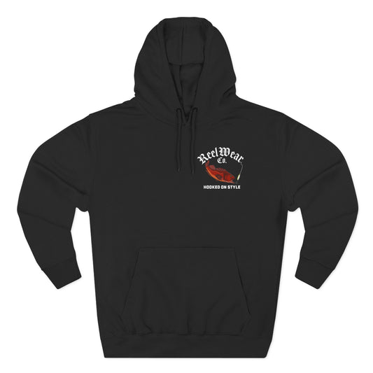 Rock Fish Hoodie - Black