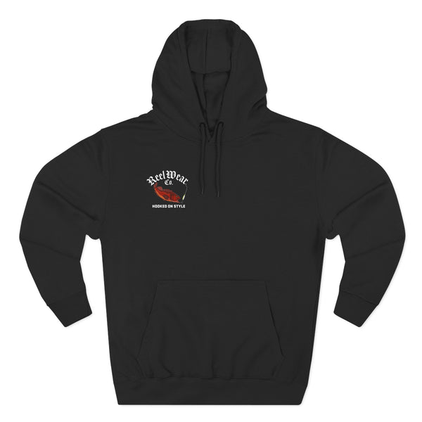 Rock Fish Hoodie - Black