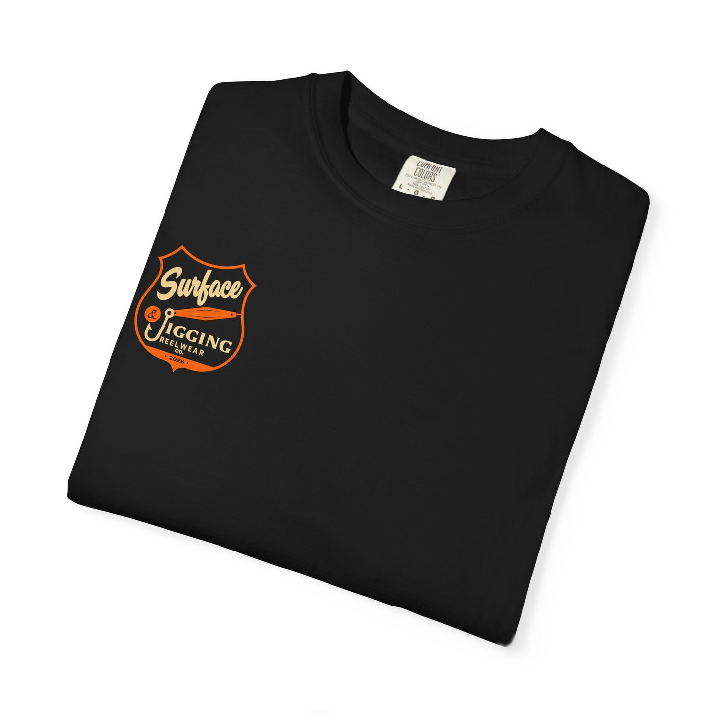 Surface and Jigging Tee - Black
