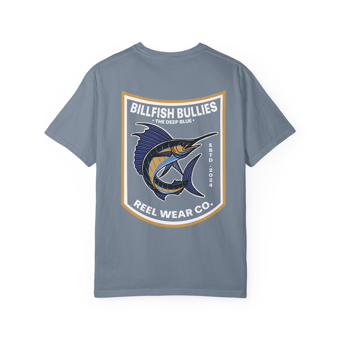 Billfish Bullies Tee - Baby Blue