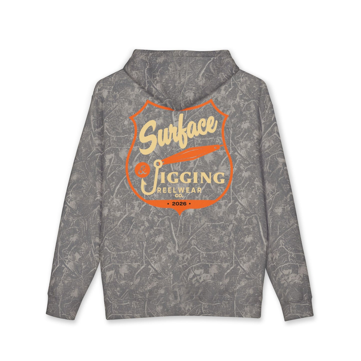 Surface and Jigging Hoodie - Camo