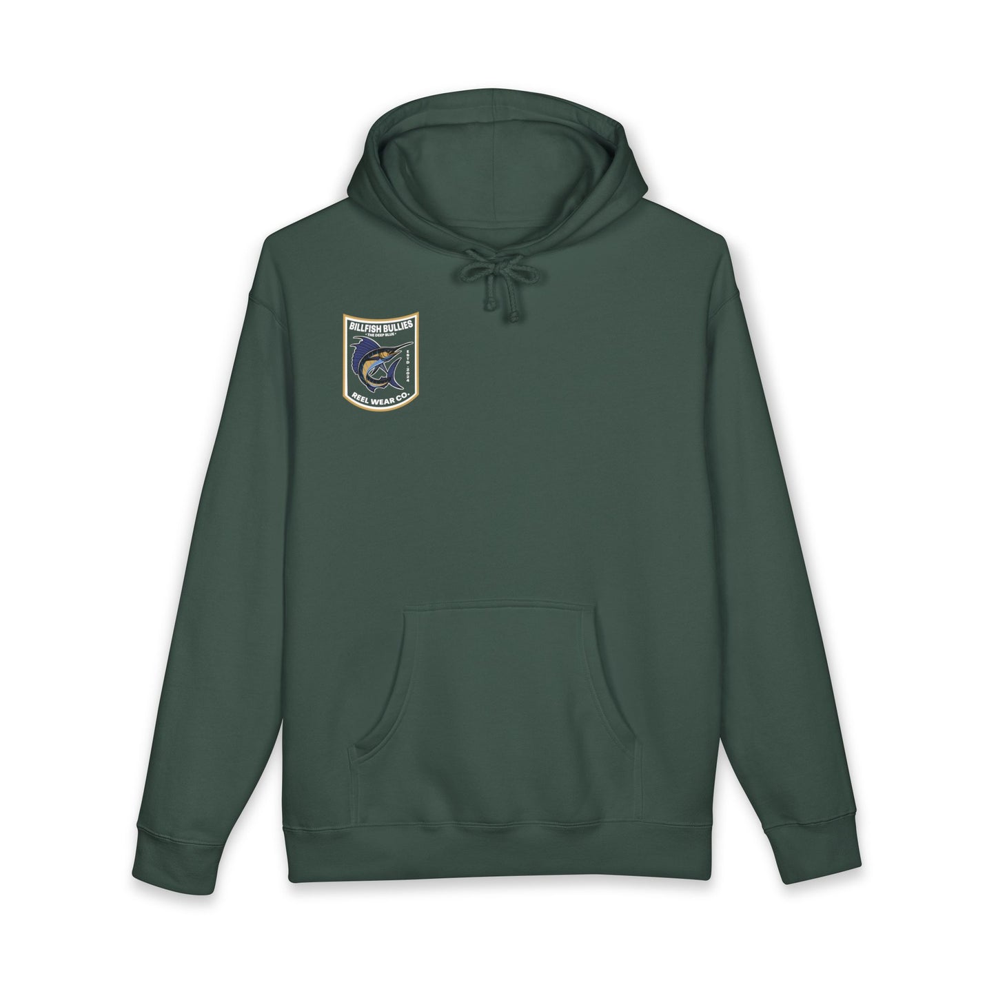 Billfish Bullies Hoodie - Pine Green